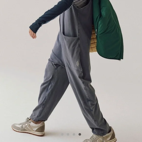 Olive Green Free People Jumpsuit - Picture 6 of 6